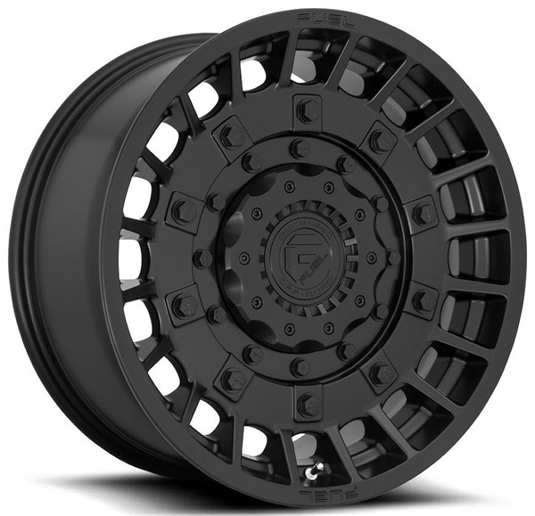 17x9 Fuel Off-Road Militia Matte Black D723 6x135 6x5.5/139.7 -12mm