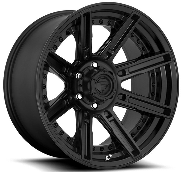 20x9 Fuel Off-Road Rogue Matte Black D709 6x5.5/139.7 1mm