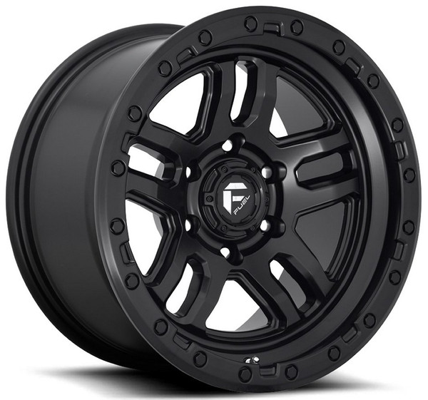 17x9 Fuel Off-Road Ammo Matte Black D700 5x5/127 1mm