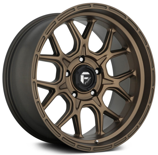 (Clearance - No Returns) 17x9 Fuel Off-Road Tech Matte Bronze D671 6x5.5/139.7 20mm
