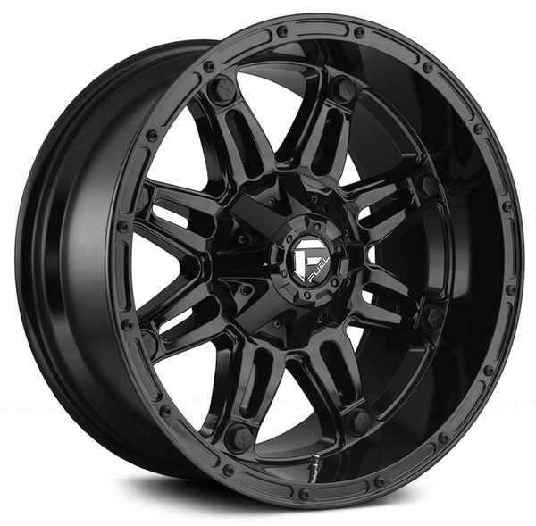 17x9 Fuel Off-Road Hostage Gloss Black D625 5x4.5/114.3 5x5/127 -12mm