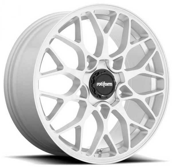 19x8.5 Rotiform SGN Gloss Silver R189 5x120 35mm