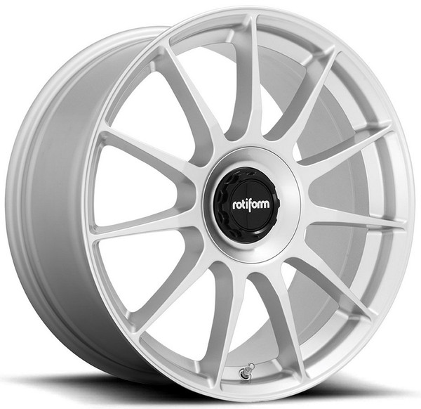 19x8.5 Rotiform DTM Silver R170 5x112 5x120 45mm