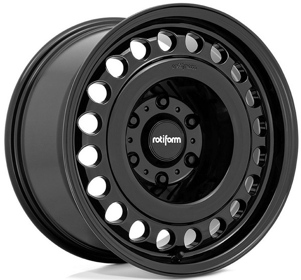 17x9 Rotiform STL Gloss Black R191 5x5/127 0mm