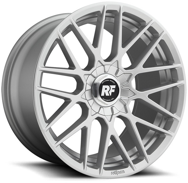 18x8.5 Rotiform RSE Silver R140 5x112 5x4.5/114.3 45mm