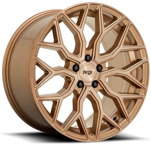 20x9 Niche Mazzanti Bronze Brushed M263 5x4.5/114.3 35mm