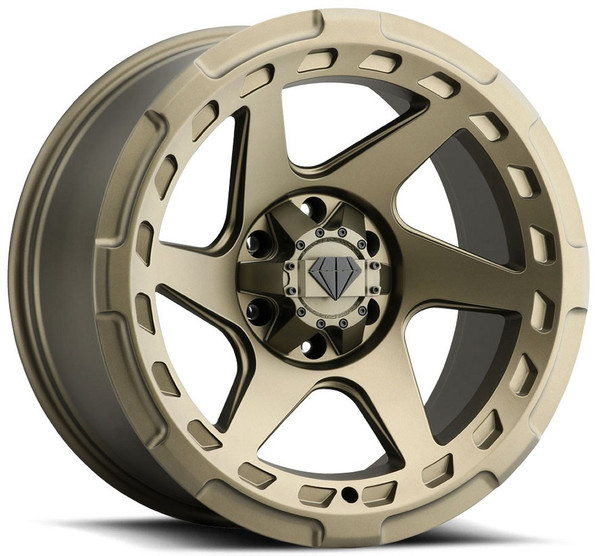 18x9 Blaque Diamond Off-Road BD-O728 Matte Bronze (Flow Forged)  6x135 6x5.5/139.7 1mm