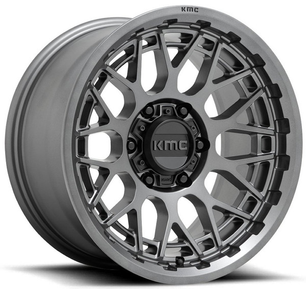 20x9 KMC KM722 Technic Anthracite 6x135 18mm