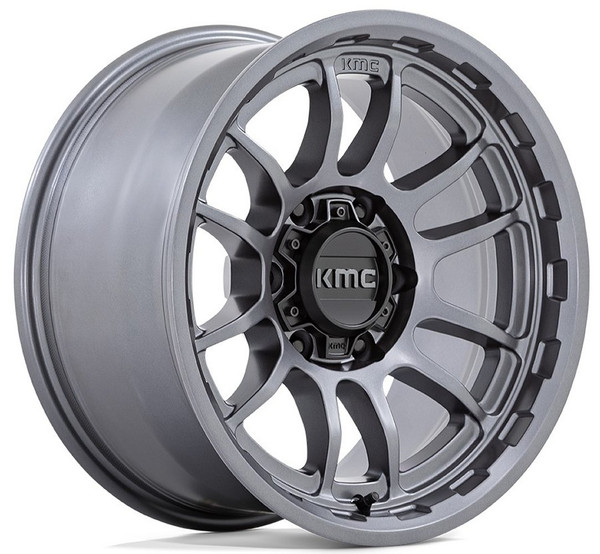20x9 KMC KM727 Wrath Matte Anthracite 6x135 0mm