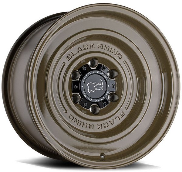 17x9.5 Black Rhino Solid Gloss Alligator Green 5x5/127 -18mm