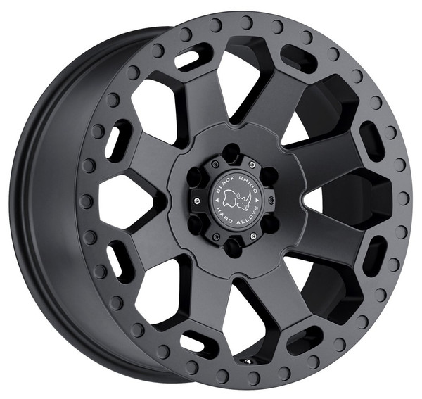 17x9 Black Rhino Warlord Matte Gunmetal  5x5/127 -12mm