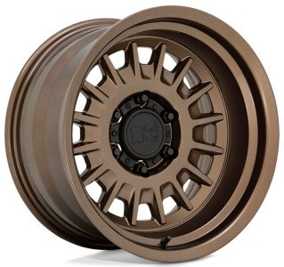 (Clearance - No Returns) 17x8 Black Rhino Aliso Gloss Bronze (Rotary Forged) 6x5.5/139.7 0mm