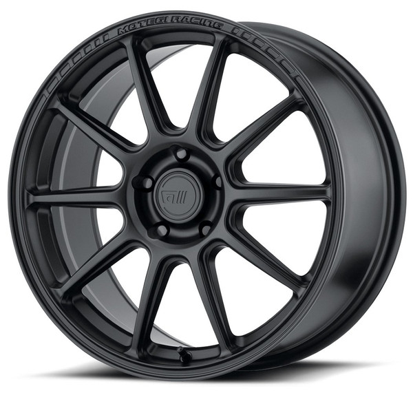 18x8.5 Motegi MR140 Satin Black 5x4.25/108 45mm