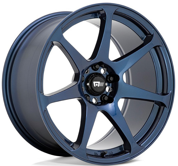 17x9.5 Motegi MR154 Midnight Blue 5x4.5/114.3 30mm