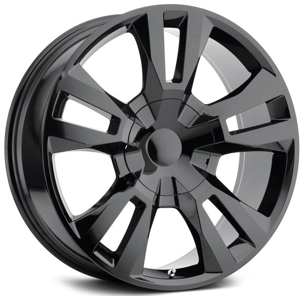 (Clearance - No Returns) 24x10 Performance Replicas PR188 Gloss Black 6x5.5/139.7 31mm