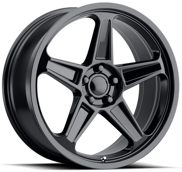 20x9 Performance Replicas PR186 Matte Black 5x115 20mm