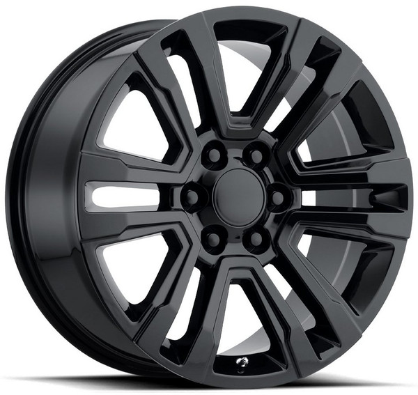 (Clearance - No Returns) 26x10 Performance Replicas PR182 Gloss Black 6x5.5/139.7 31mm