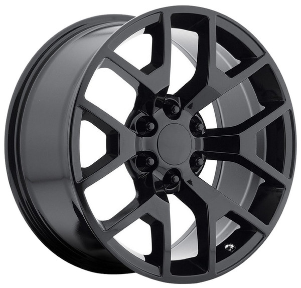 20x9 Performance Replicas PR169 Gloss Black 6x5.5/139.7 27mm