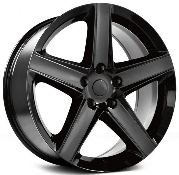 (Clearance - No Returns) 20x9 Performance Replicas PR129 Gloss Black 5x5/127 34mm