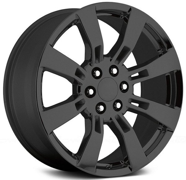 22x9 Performance Replicas PR144 Gloss Black 6x5.5/139.7 31mm