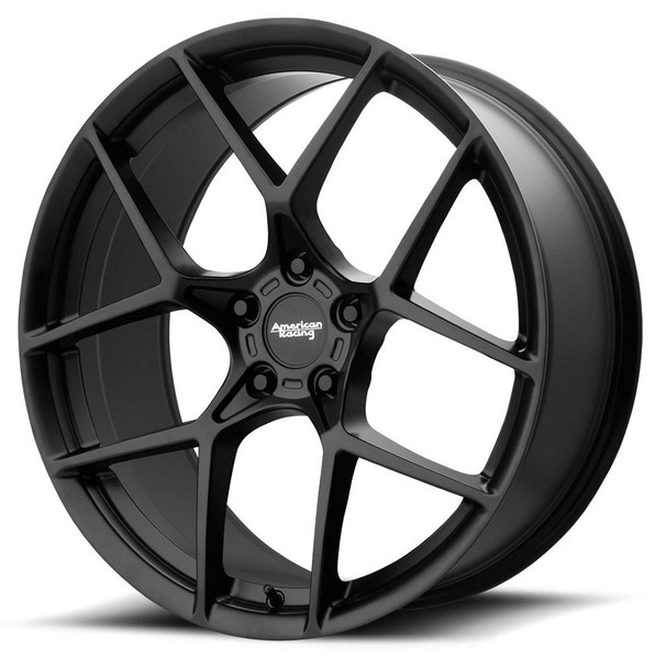 20x9 American Racing AR924 Crossfire Satin Black 5x120 20mm