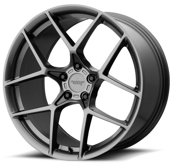 20x10.5 American Racing AR924 Crossfire Graphite 5x4.5/114.3 45mm