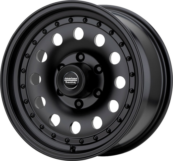 17x8 American Racing AR62 Outlaw II Satin Black 6x5.5/139.7 18mm
