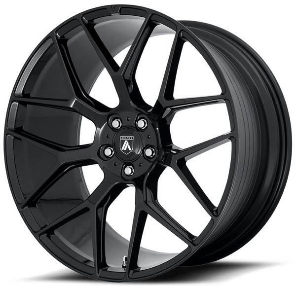 22x9 Asanti ABL-27 Gloss Black  5x120 32mm