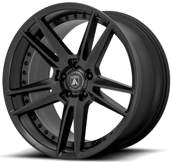 (Clearance - No Returns) 20x10.5 Asanti ABL-33 Satin Black 5x120 38mm