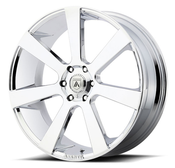 (Clearance - No Returns) 26x10 Asanti ABL-15 Chrome 6x5.5/139.7 30mm