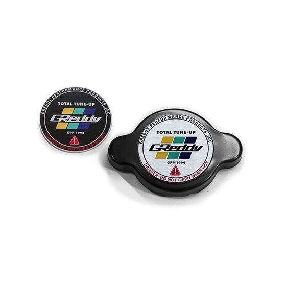 GReddy Type-S No Relief Radiator Cap Most Nissan / Subaru / Mazda / Mitsubishi / Some Toyota - Black 13911008