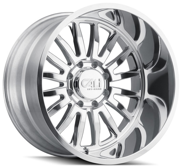 22x12 Cali Off-Road Summit 9110PM Polished (* May Require Trimming) 8x180 -51mm