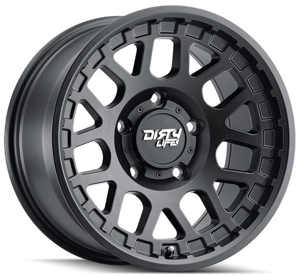 17x9 Dirty Life 9306 Mesa Matte Black 6x5.5/139.7 0mm