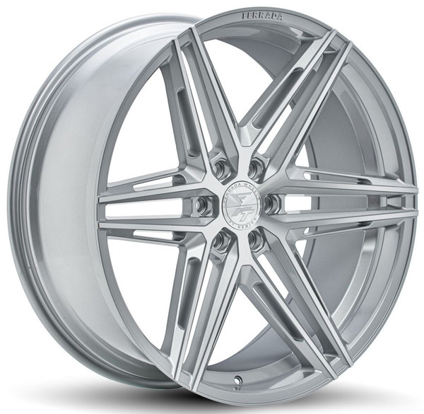 22x9.5 Ferrada FT4 Machine Silver 6x135 20mm