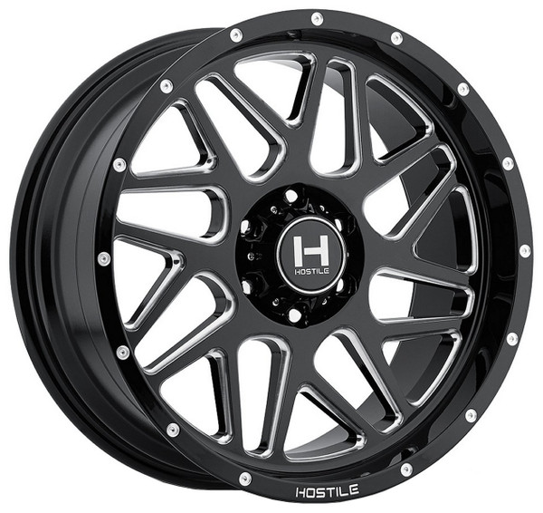 20x10 Hostile H108 Sprocket Blade Cut  5x5/127 -19mm