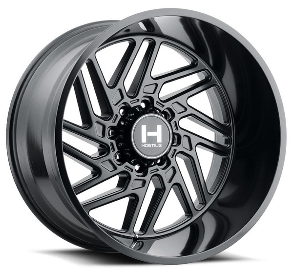 20x10 Hostile H116 Jigsaw Asphalt 8x6.5/165 -19mm