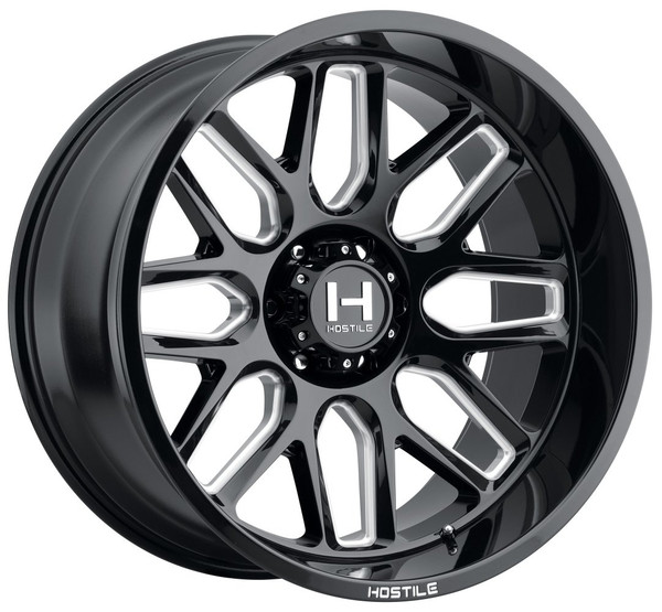 20x10 Hostile H120 Vulcan Blade Cut  6x135 -19mm