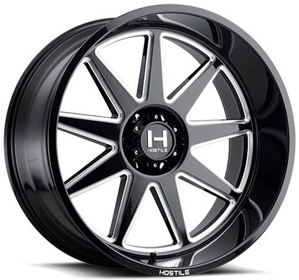 24x12 Hostile H121 Omega Blade Cut (* May Require Trimming) 8x6.5/165 -44mm