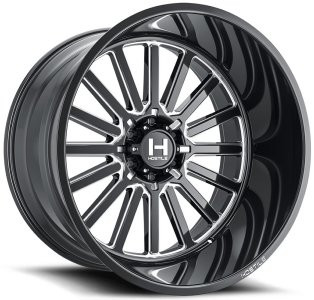 20x12 Hostile H127 Titan Blade Cut (5 Lug) (* May Require Trimming) 5x5/127 -44mm