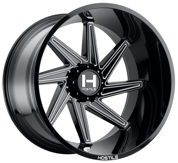 (Clearance - No Returns) 24x12 Hostile H119 Dagr Blade Cut (* May Require Trimming) 8x170 -76mm-1699752260