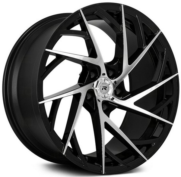 20x10.5 Renzo Mugello Gloss Black Machined (CUSTOM) 