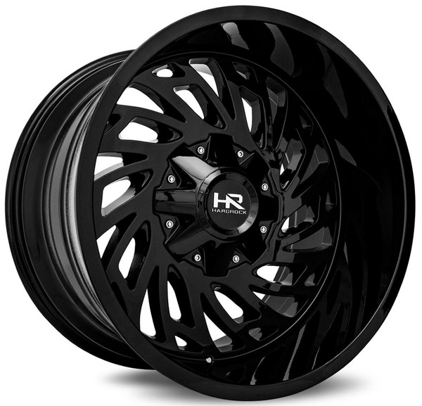20x10 Hardrock Off-Road H710 Attach Gloss Black 5x150 5x5.5/139.7 -19mm