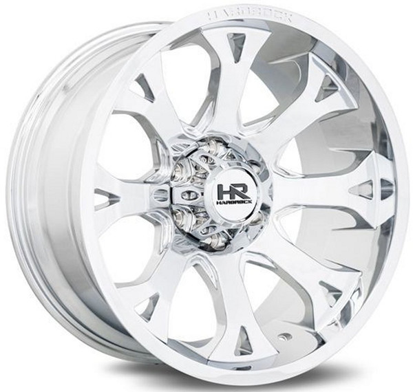 (Clearance - No Returns) 20x12 Hardrock Off-Road H505 Bloodshot Xposed Chrome 6x135 -44mm