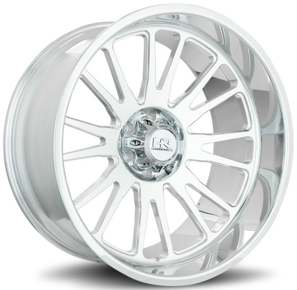 24x12 Hardrock Off-Road H908 Polished (Concave Forged) (* May Require Trimming) 6x5.5/139.7 -51mm