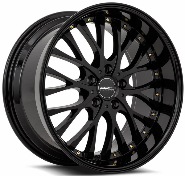 18x8 ARC AR6 Gloss Black 5x4.5/114.3 30mm