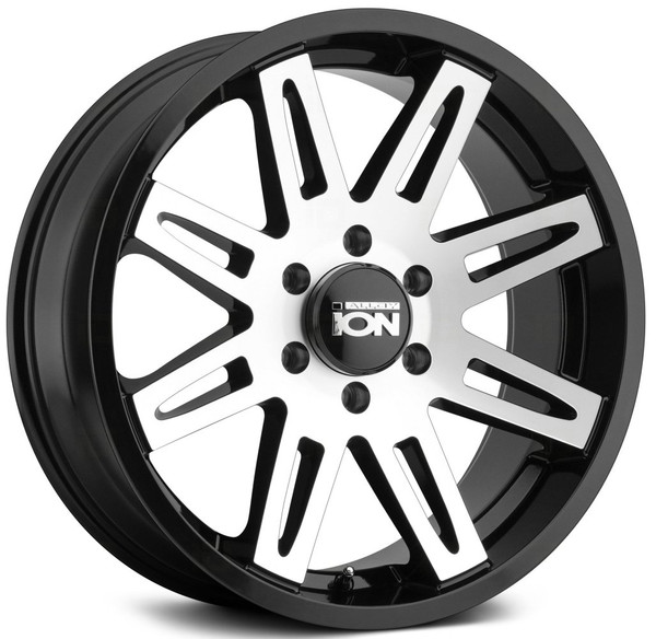 20x9 ION Alloy 142 Satin Black w/ Machined Face 8x6.5/165 0mm