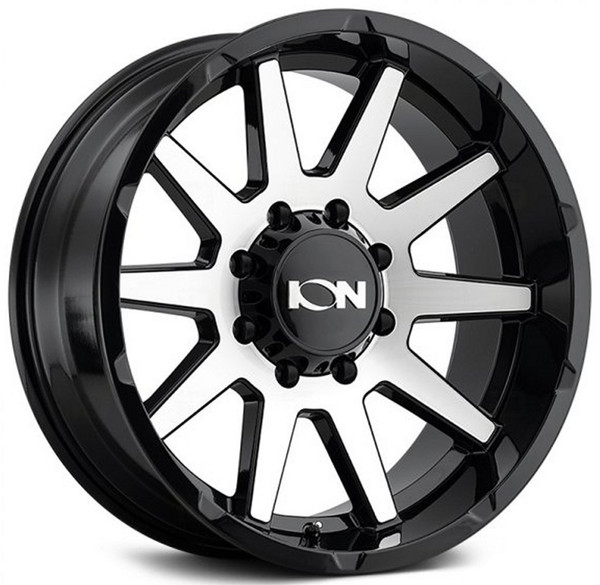 20x9 ION Alloy 143 Gloss Black w/ Machined Face 5x5.5/139.7 18mm