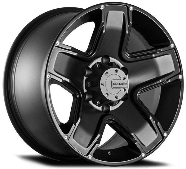 20x9 Mamba Off-Road M13 Matte Black 6x135 30mm