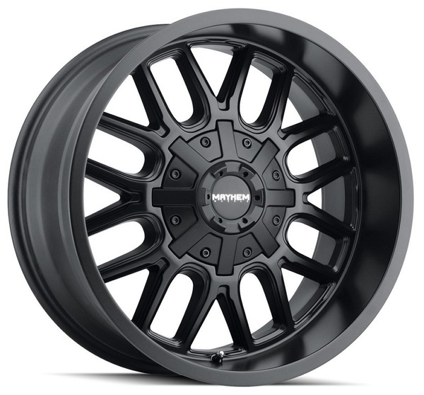 20x9 Mayhem Cogent 8107MB Matte Black 5x5/127 5x5.5/139.7 0mm