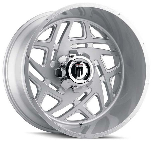 (Clearance - No Returns) 24x14 American Truxx AT1904 Cosmos Brushed Texture (* May Require Trimming) 5x5/127 -76mm